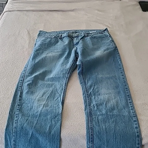 Mens nautica jeans sz 36x30 relaxed fit - Picture 2 of 5